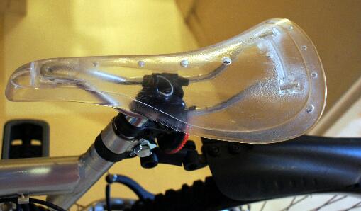 自転車サドル(透明)、ここで購入出来ます。