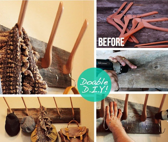6 Very Creative and Unusual DIY Wall Hooks Ideas Sad To Happy Project