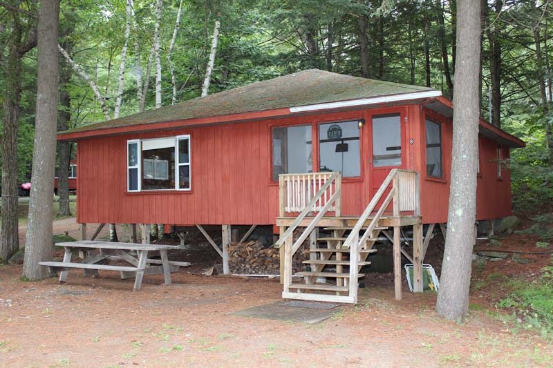 Camp 8 Loon's Nest Maine Cabin Rentals at Sadulsky's Camps