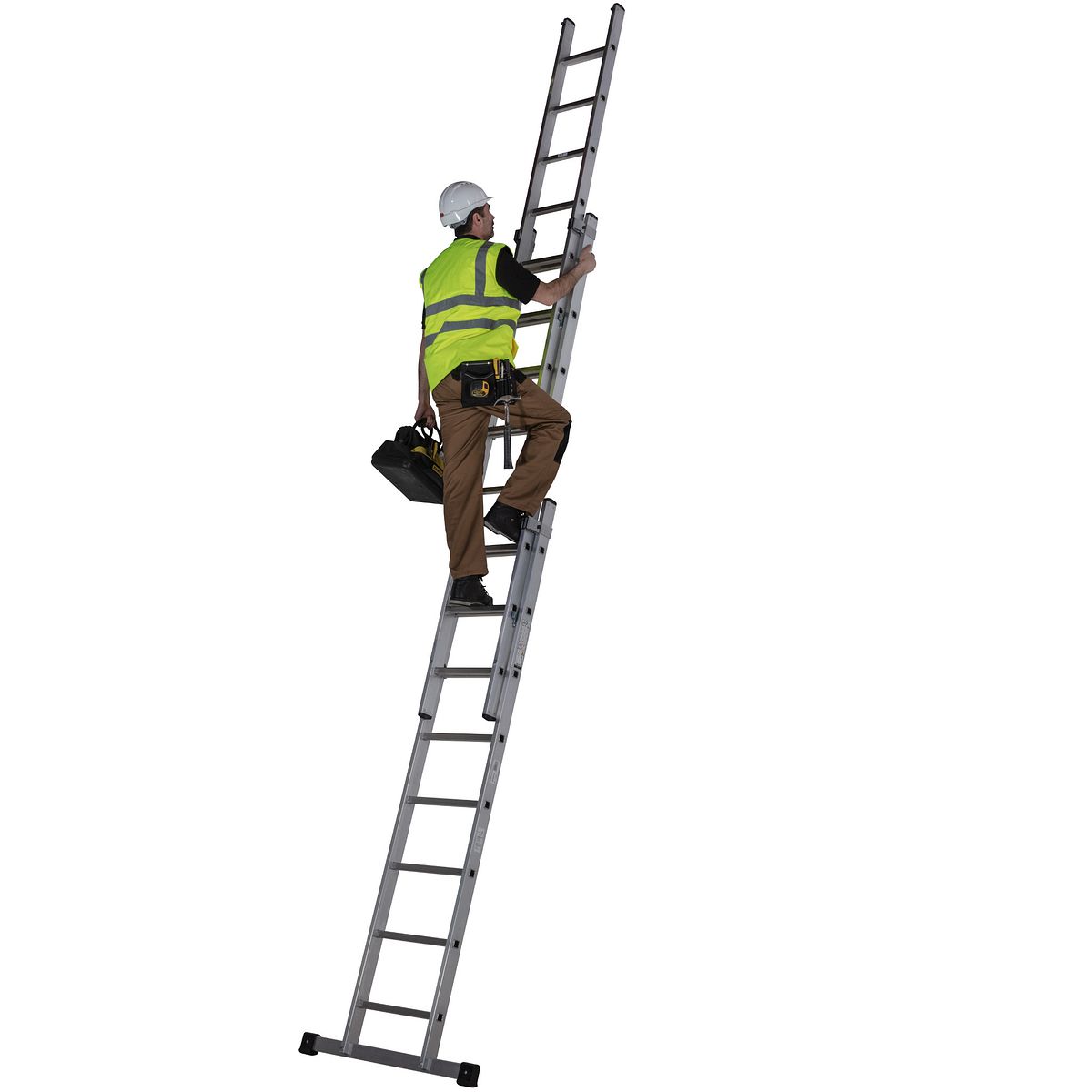 Trade 200 3 Section Extension Ladder 2.51m SAE Resources & Technologies Pte Ltd