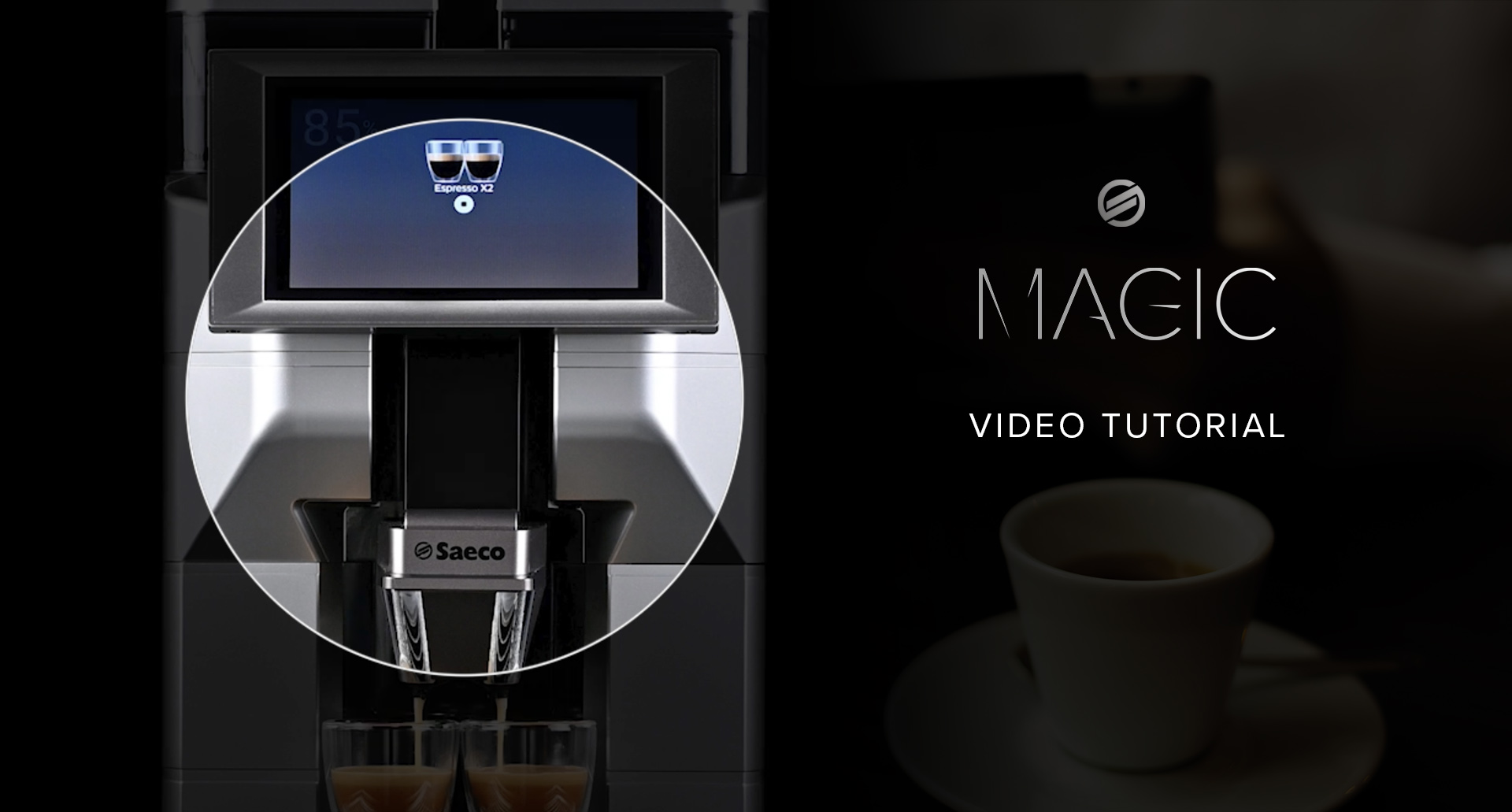 Experience the new Saeco Magic. | Saeco Professional