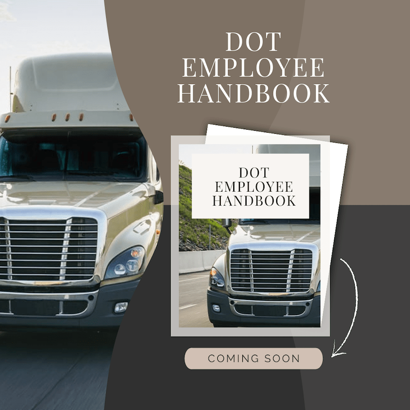 Dot Employee Handbook SOON ) Substance Abuse Education Pro