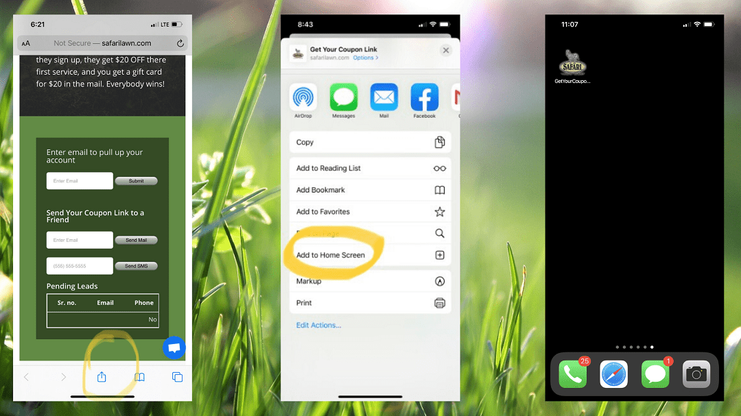 Get Your Coupon Link Safari Lawn Care