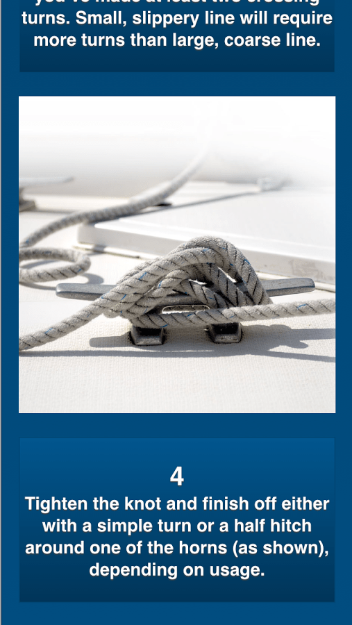 The Knot Bible app 50 most useful sailing knots