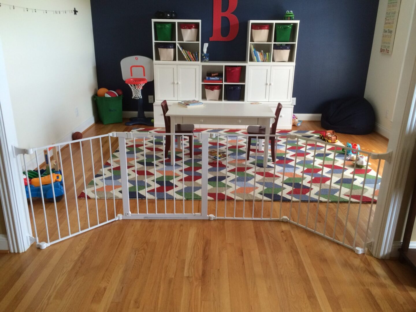 Baby gate for extra wide opening Safe Baby Childproofing Services