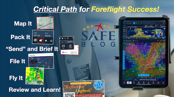 Critical Path for Foreflight Success! - Aviation Ideas and Discussion!