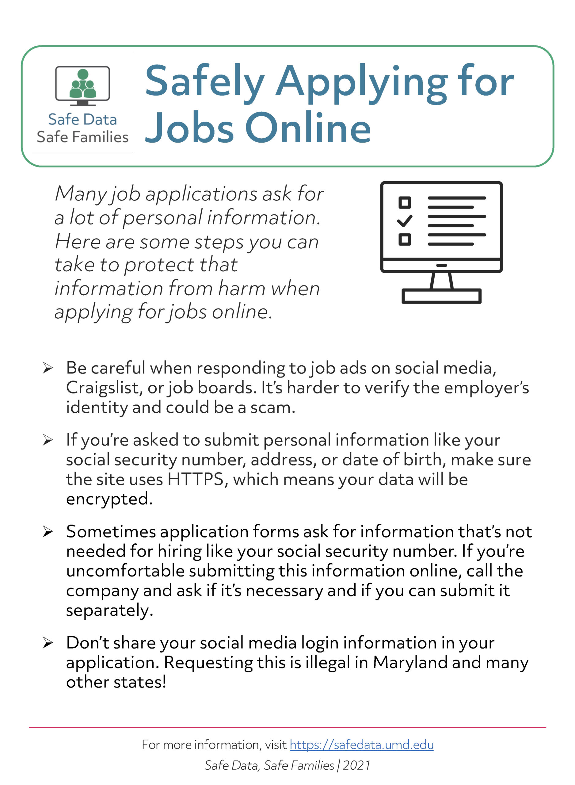 Learn More About Digital Privacy and Security Safe Data Safe Families