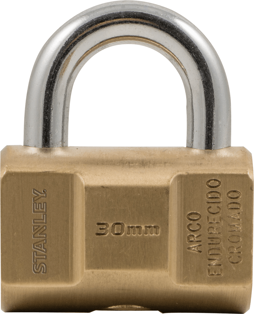 BARREL BRASS Padlock 30MM Stanley Locks