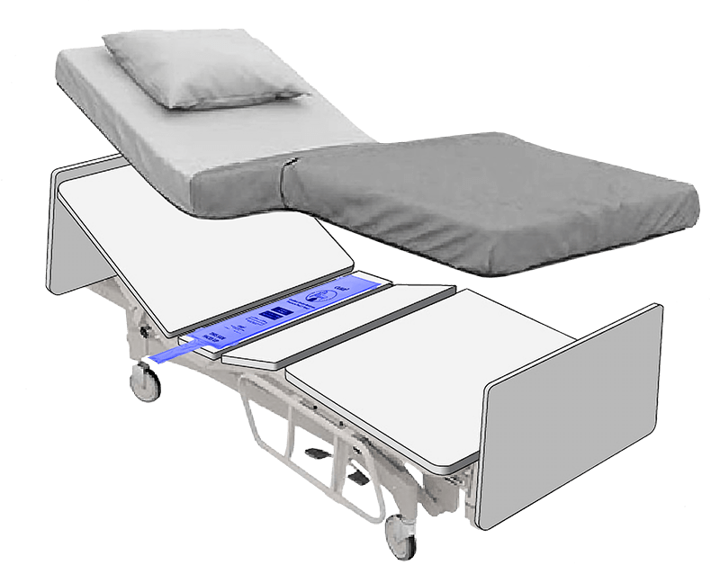 Cura1 Wireless Bed Exit Mattress Sensor Pad Kit for Facilities