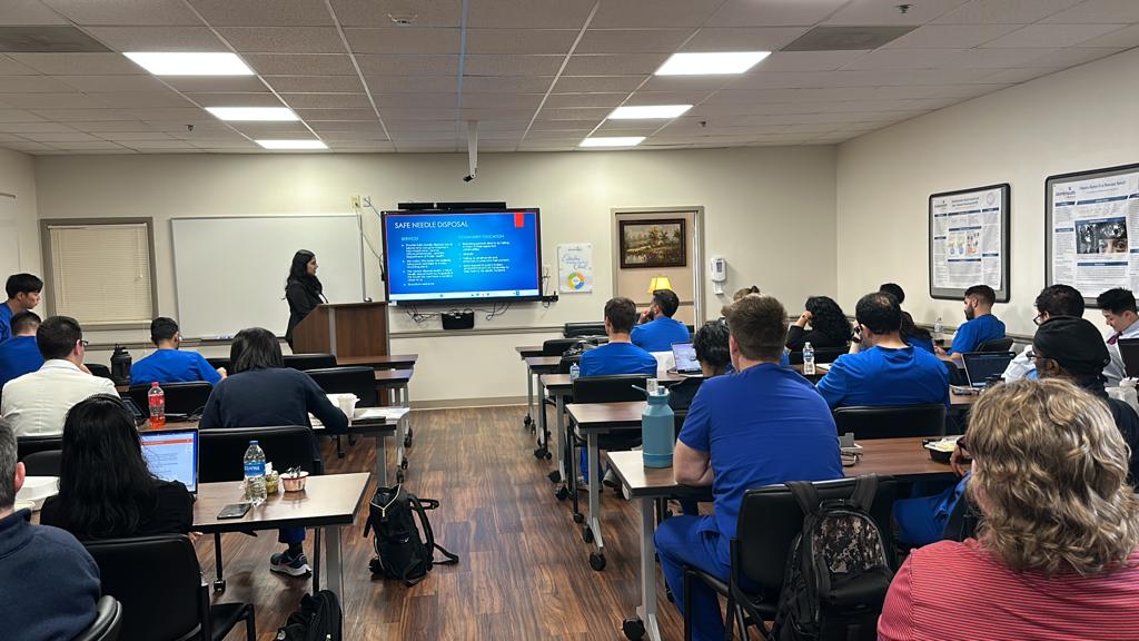 News Updates Safe Needle disposal