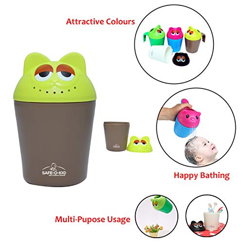 SafeOKid Eyes Safety Baby Hair Washing Cup for Safe Bath Baby