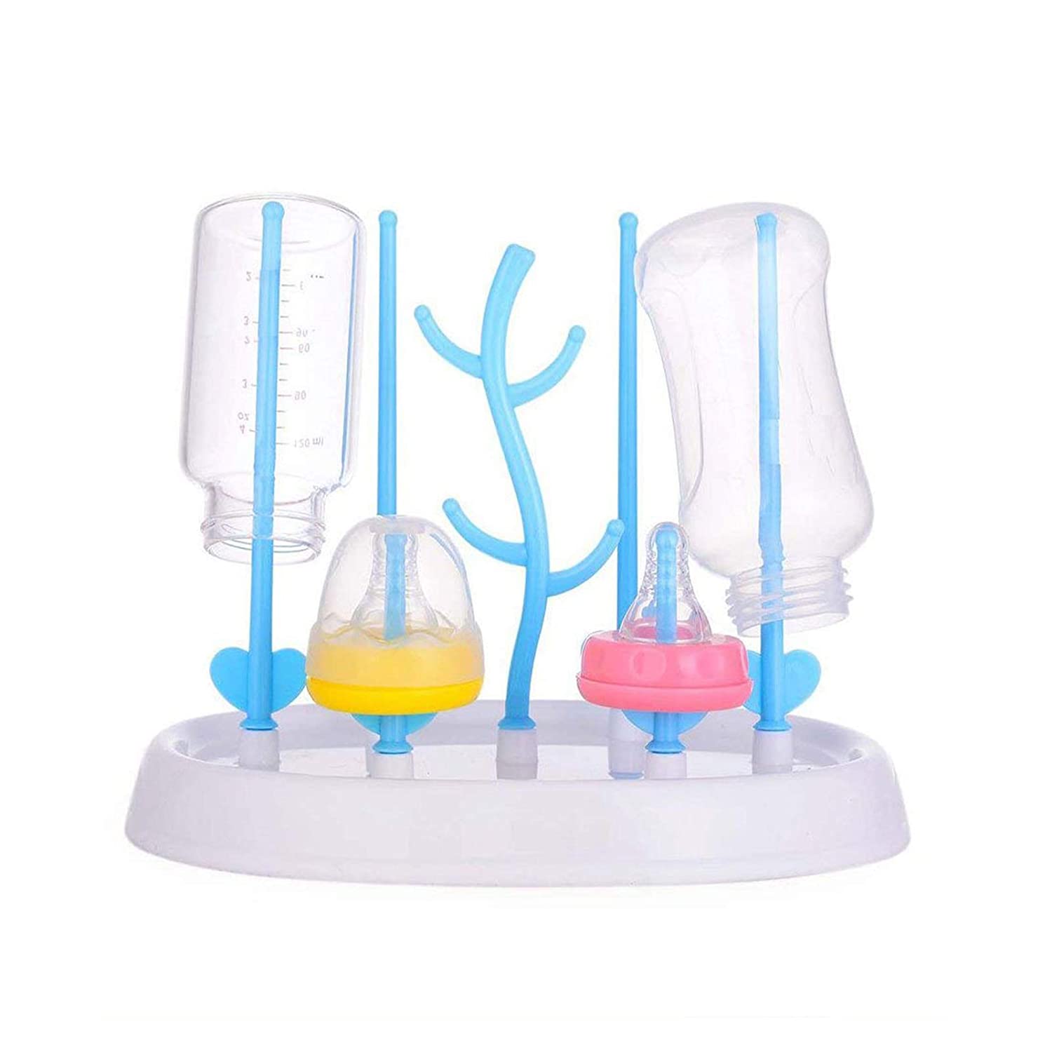 SafeOKid Bottle Drying Rack, Plastic Trees, Dustproof, Easy