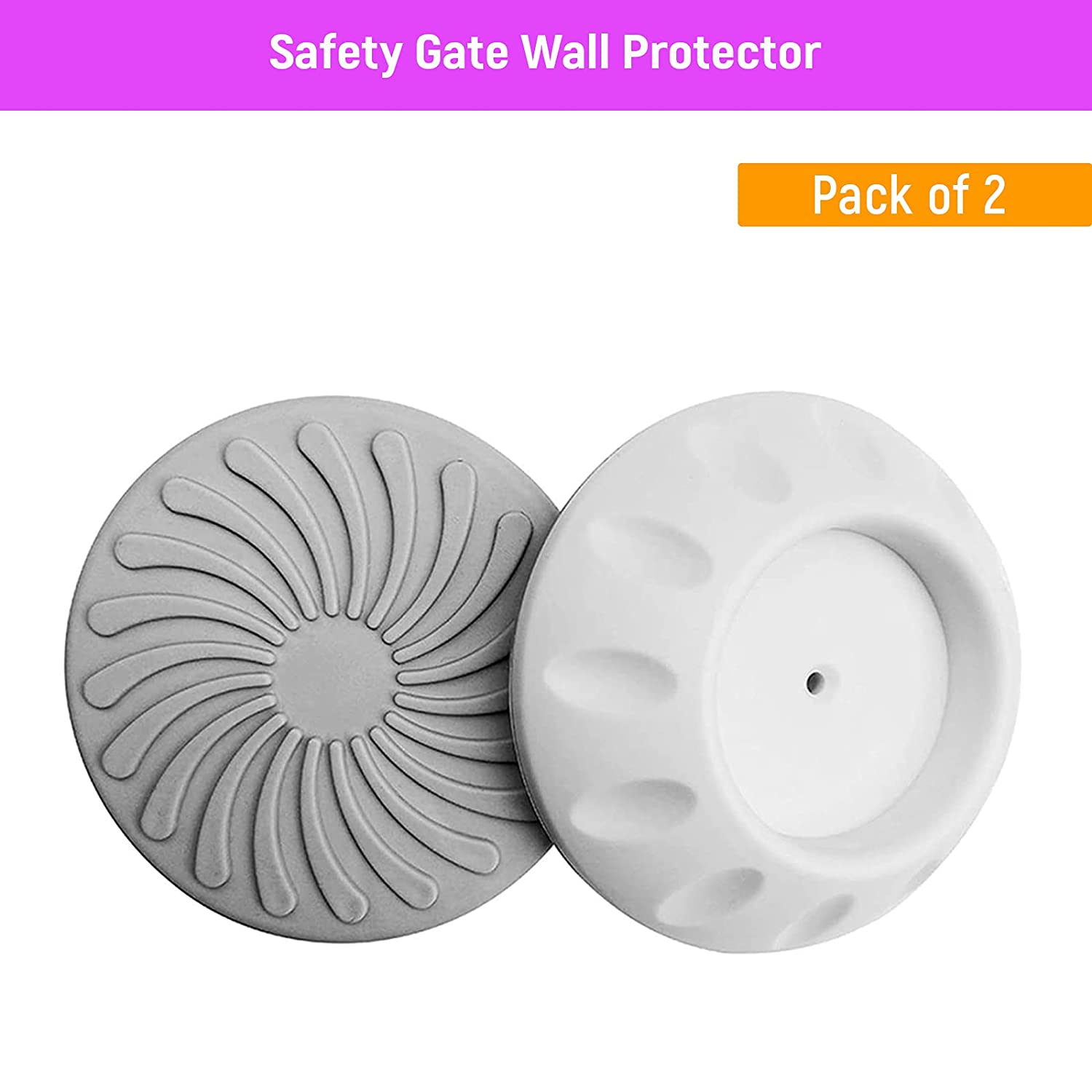 SafeOKid Wall Protector/ Bumper Guards for Baby Safety Gate Baby