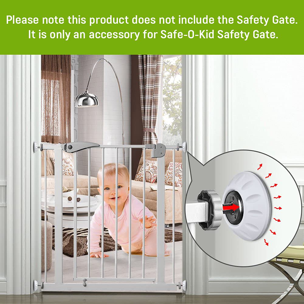 SafeOKid Wall Protector/ Bumper Guards for Baby Safety Gate Baby