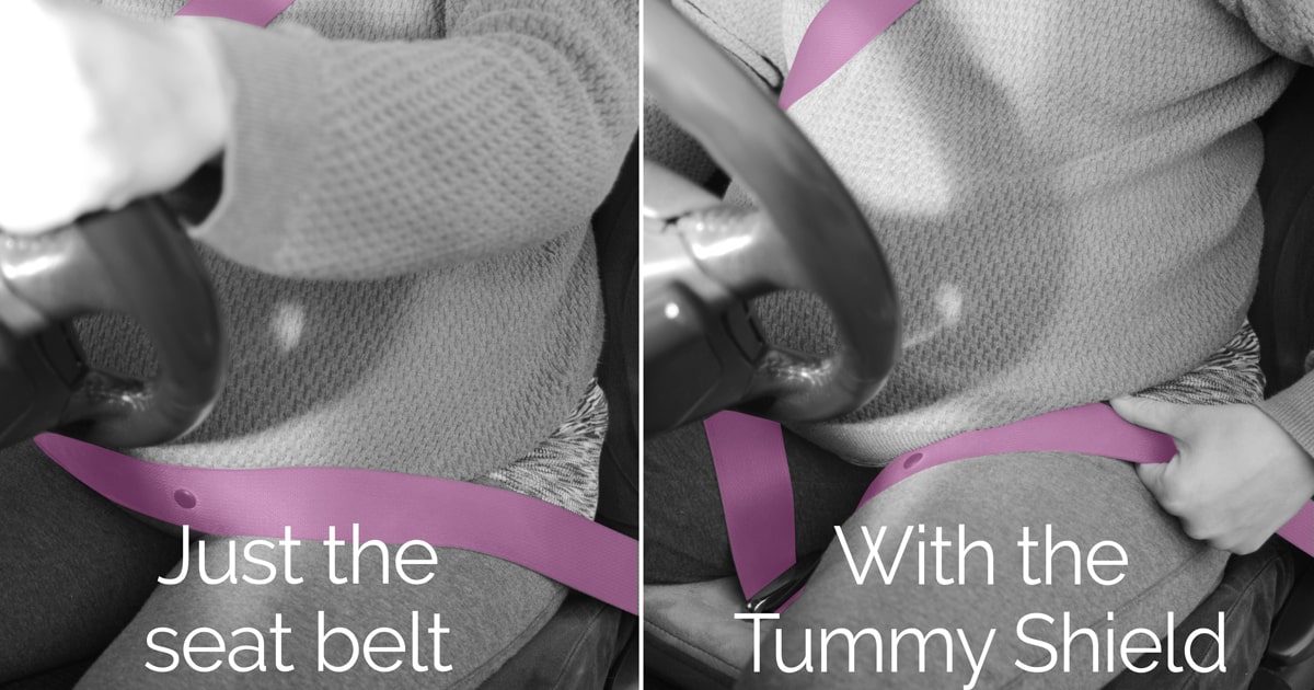 Pregnancy & Maternity Seat Belt Tummy Shield™