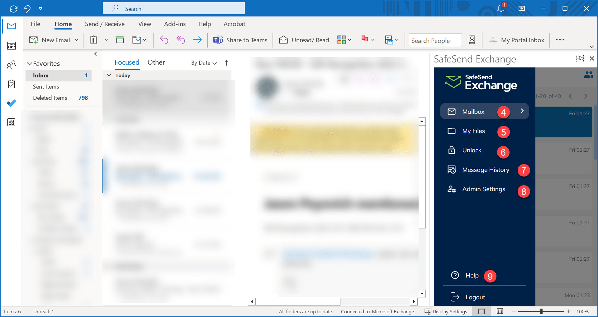 Exchange Outlook® PlugIn SafeSend