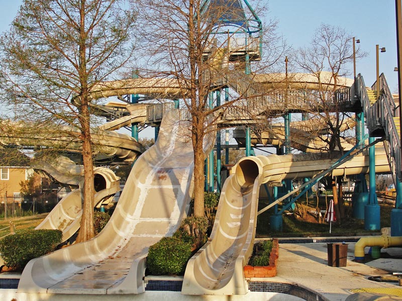 Splash Town, Houston, Texas Safe Slide Restoration