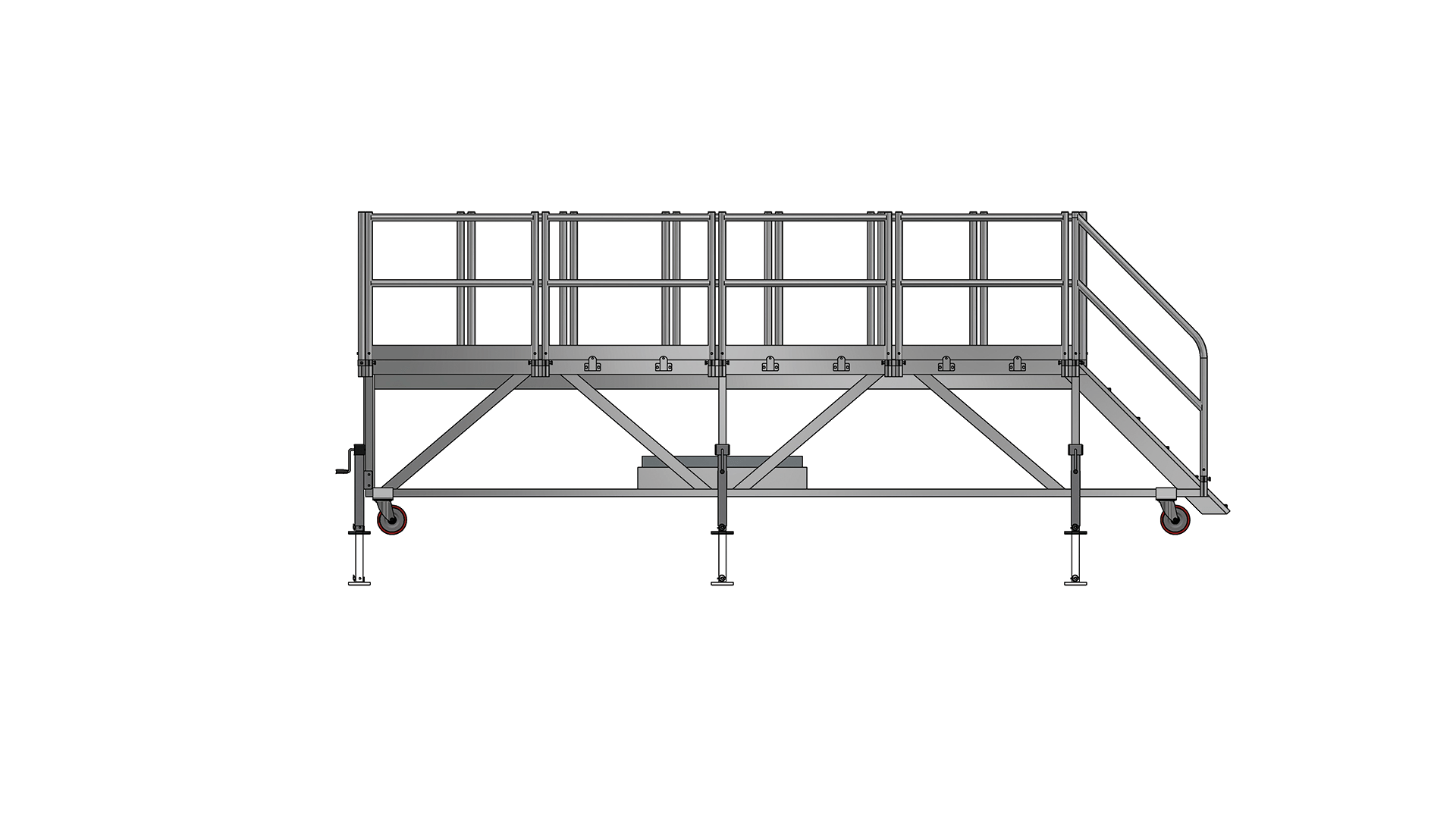 Custom Loader Bucket Repair Platform Safesmart Access