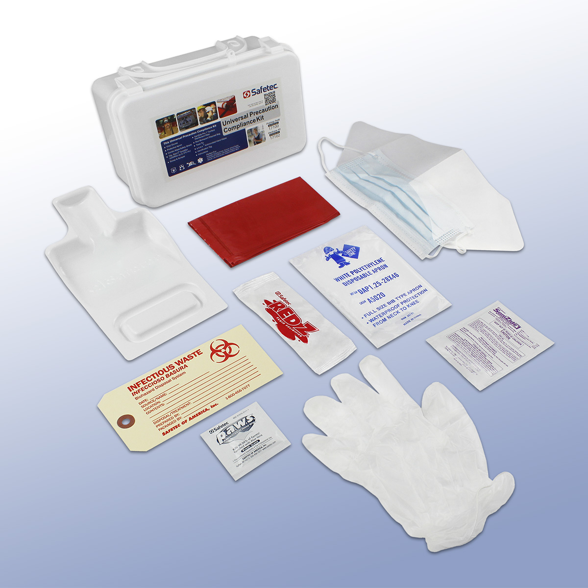 Universal Precaution Compliance Kit Infection & Spill Control Kit