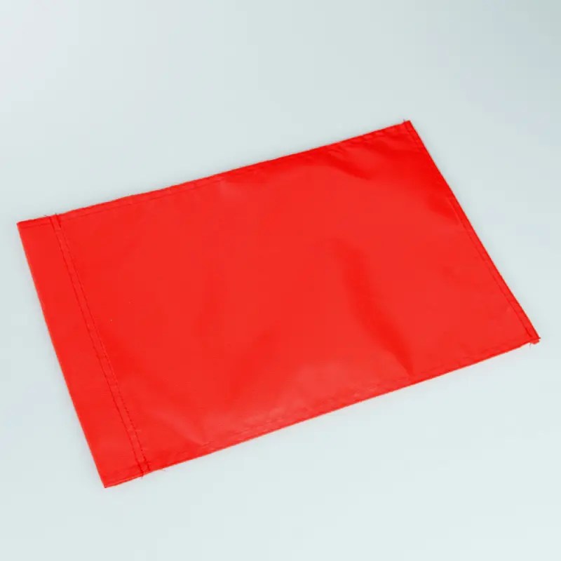 Safety Flag Rectangle Red Safety Flags