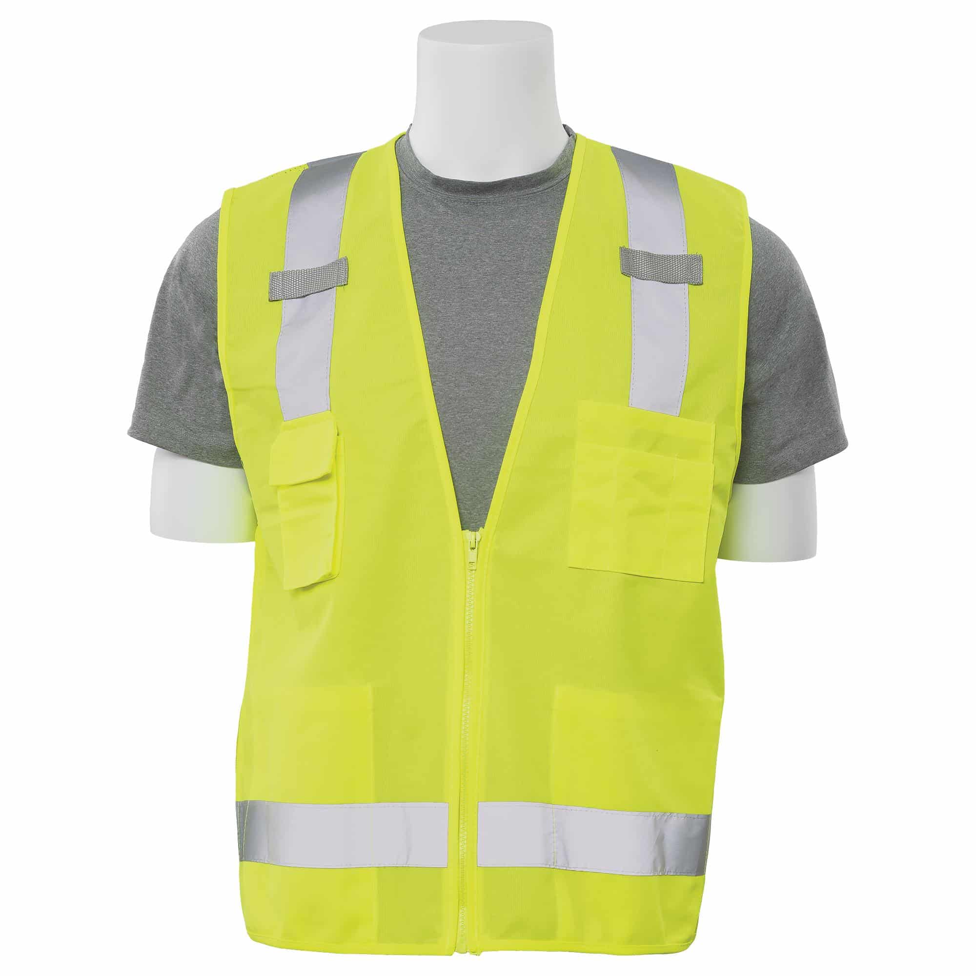 Aware Wear S205 Class 2 Surveyor's ANSI Rated Safety Vest with Tablet Pocket