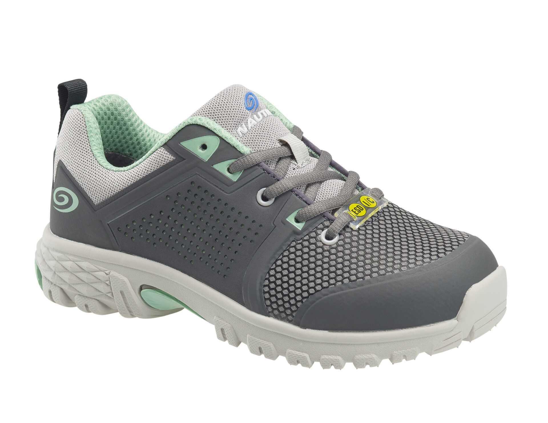 FSI Nautilus 1355 Women's Zephyr Grey Alloy Toe SD10 Athletic Work