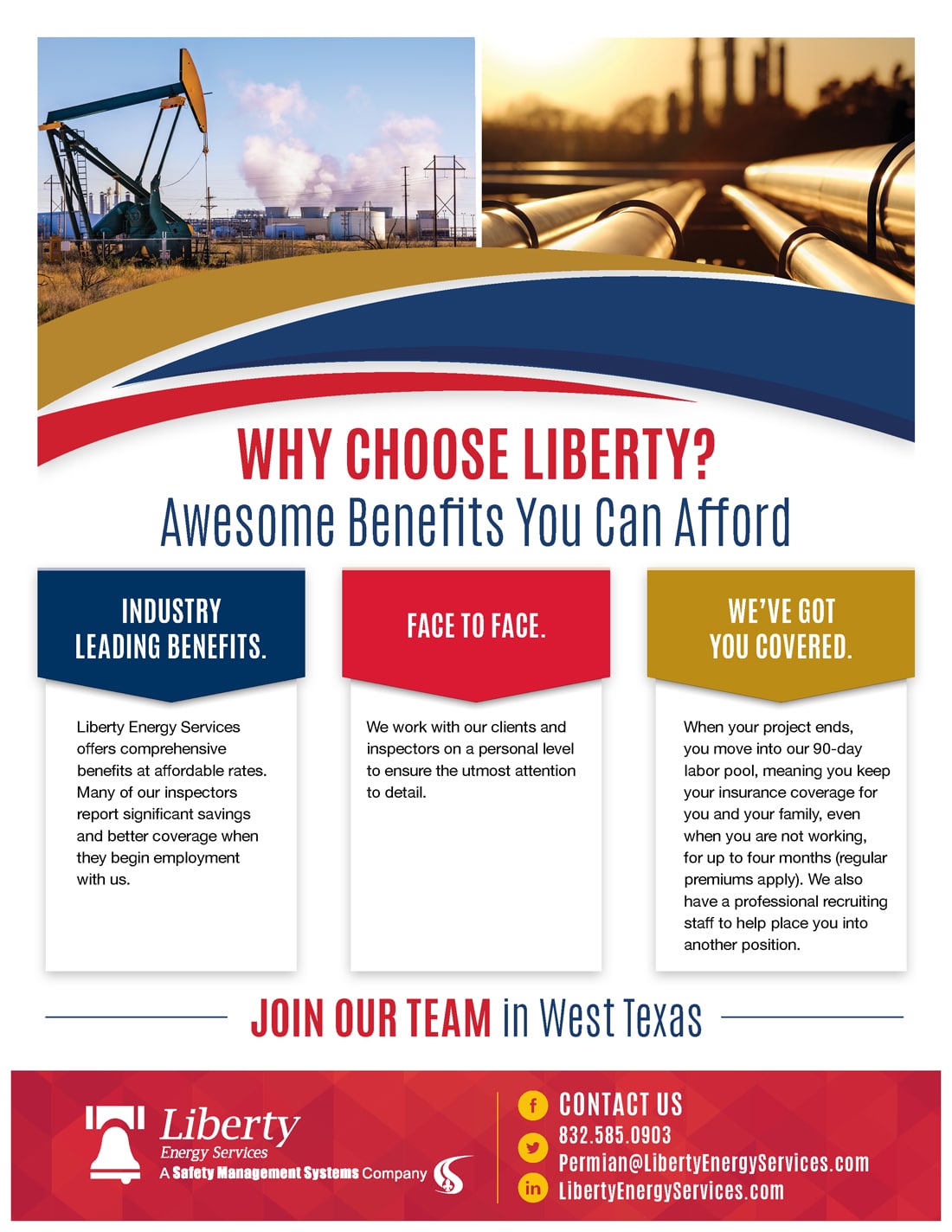 Liberty Energy West Texas Benefits Safety Management Systems