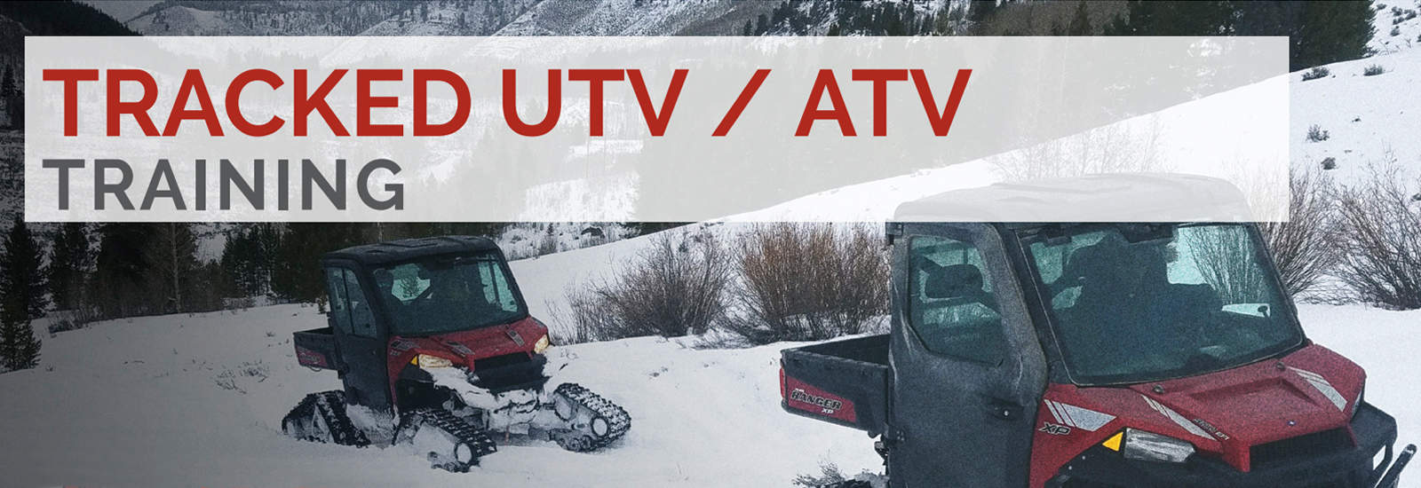 ATV / UTV Safety Course Safety One Training