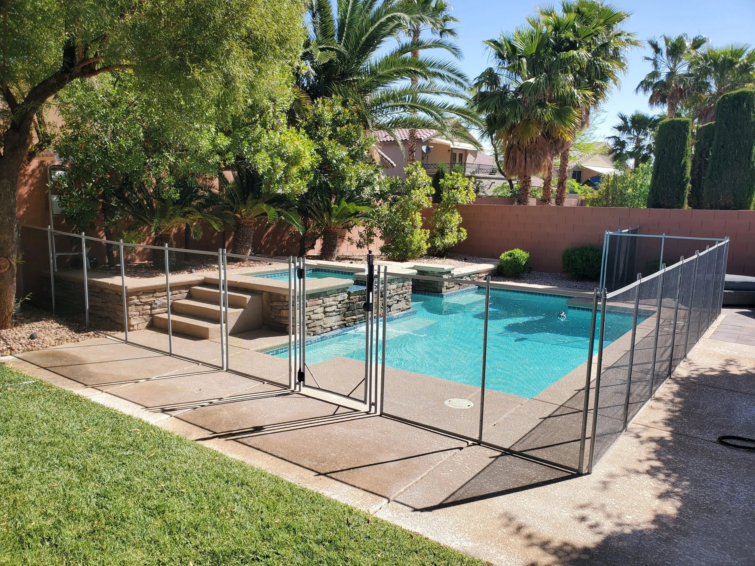 Guardian Pool Fence Of Las Vegas Pool Fence Gallery