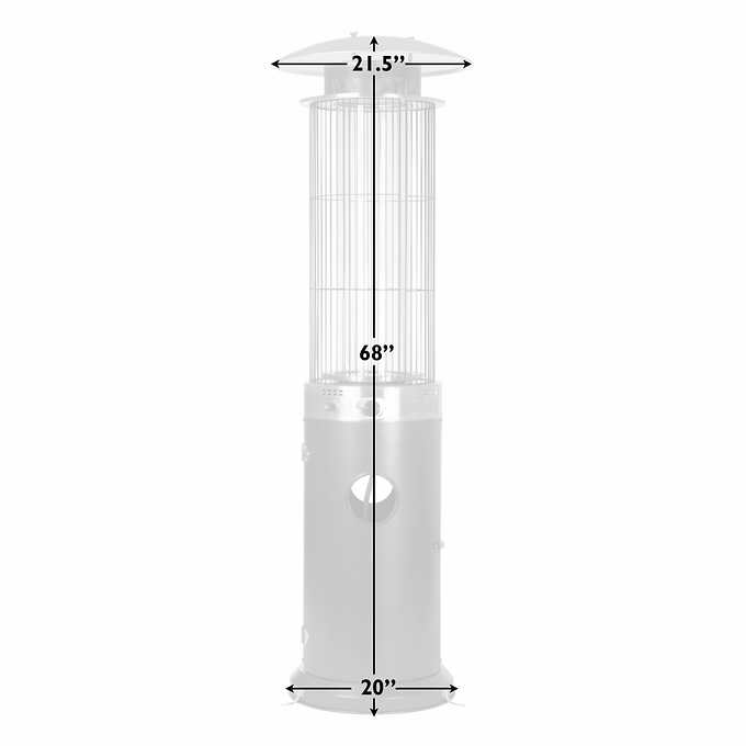 Spiral Flame Patio Heater Safety sasa