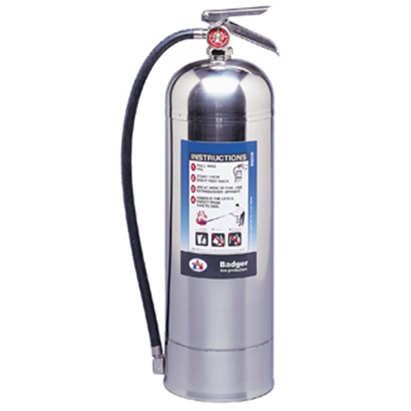 Badger Pressurized Water 9.46L Fire Extinguisher Safety Source Fire