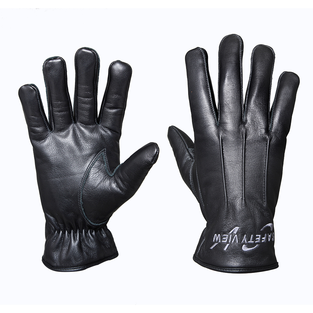 Leather Cold Weather Gloves Safety View