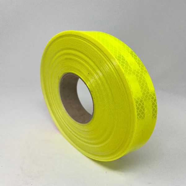 1" x 150' 3M 98323 Reflective Tape Fluorescent Yellow Green 7100029974 Safe Way Traction