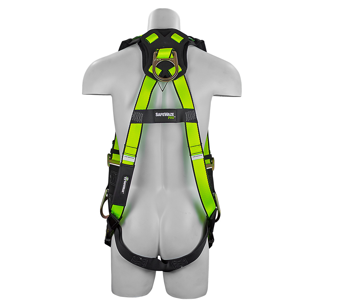 Fall Protection Vest Harness with Quick Connect Safewaze
