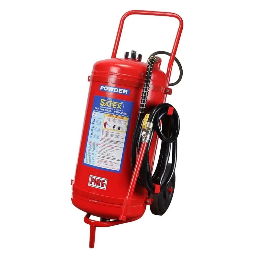 ABC Powder Cartridge Operated Mobile Fire Extinguishers Safex Fire
