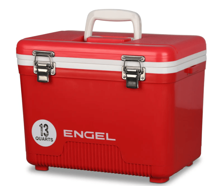 Engel 13 Quart Drybox/Cooler Red UC13R Safford Trading Company