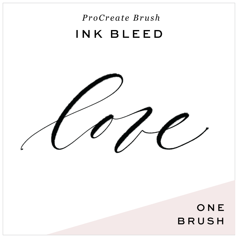 Calligraphy Brushes for ProCreate App Saffron Avenue