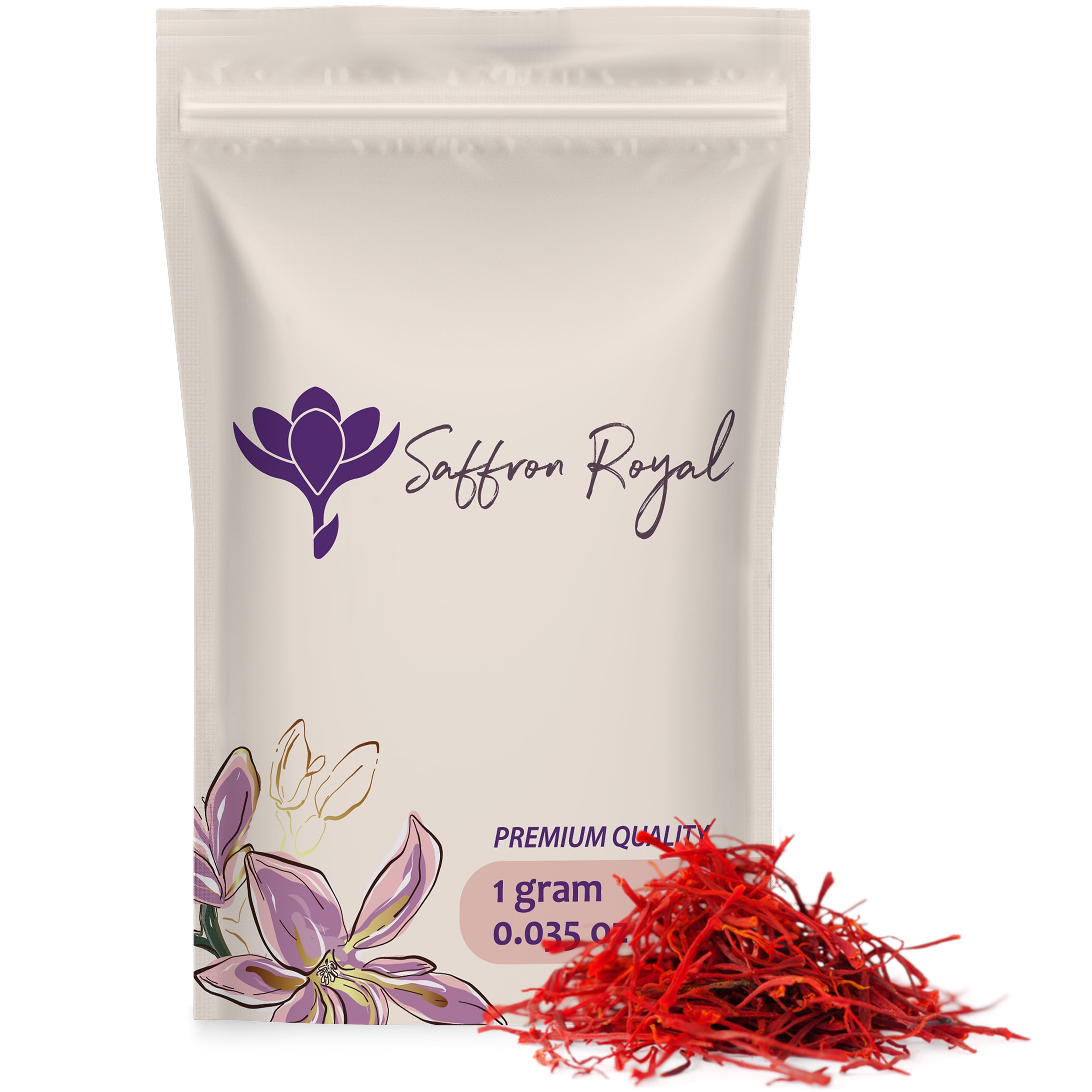 Saffron Royal Spices Natural Ultra High Quality (1 Grams) Saffron Royal