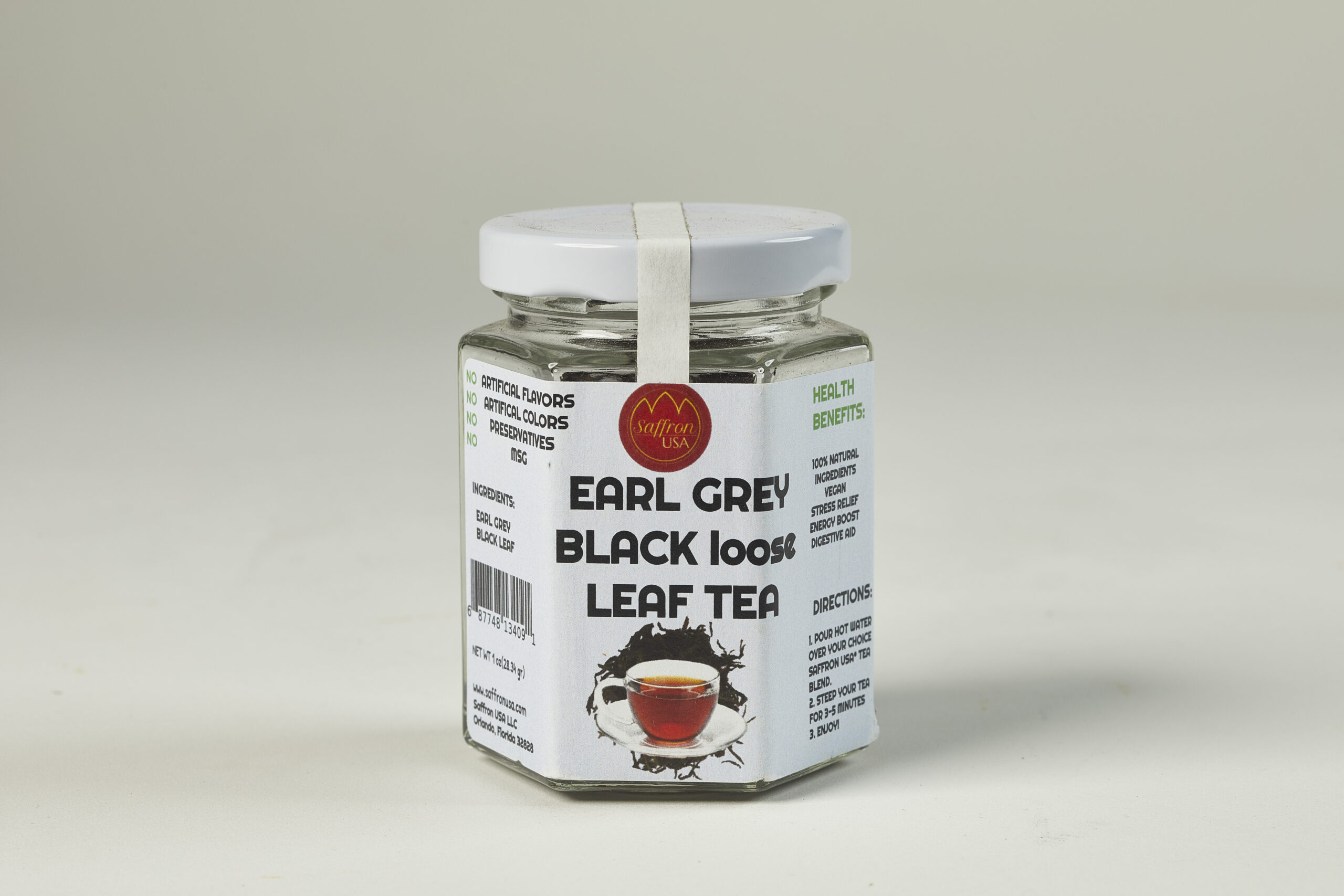 Earl Gray Black Tea Saffronusa