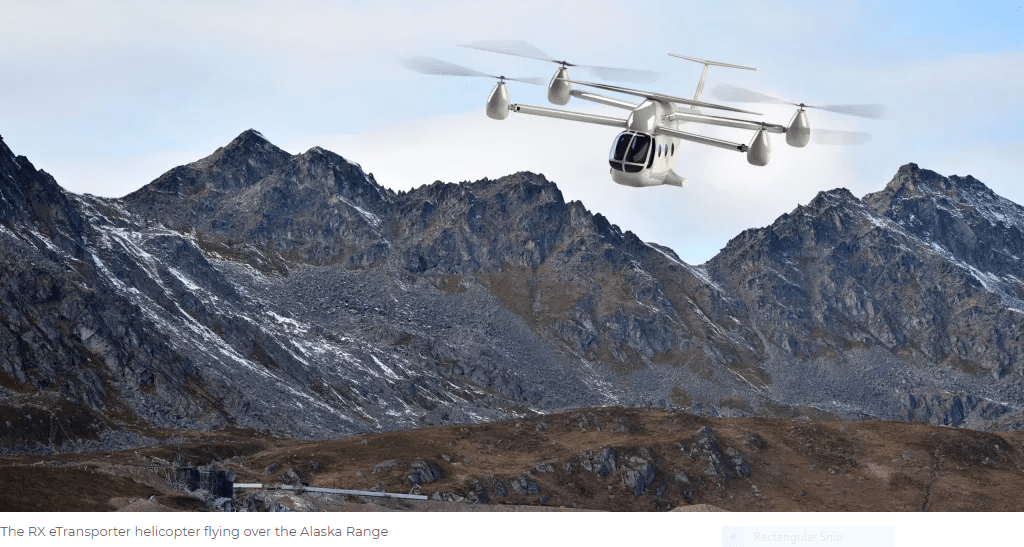 ROTOR X’s quadrotor eVTOL SA Flyer