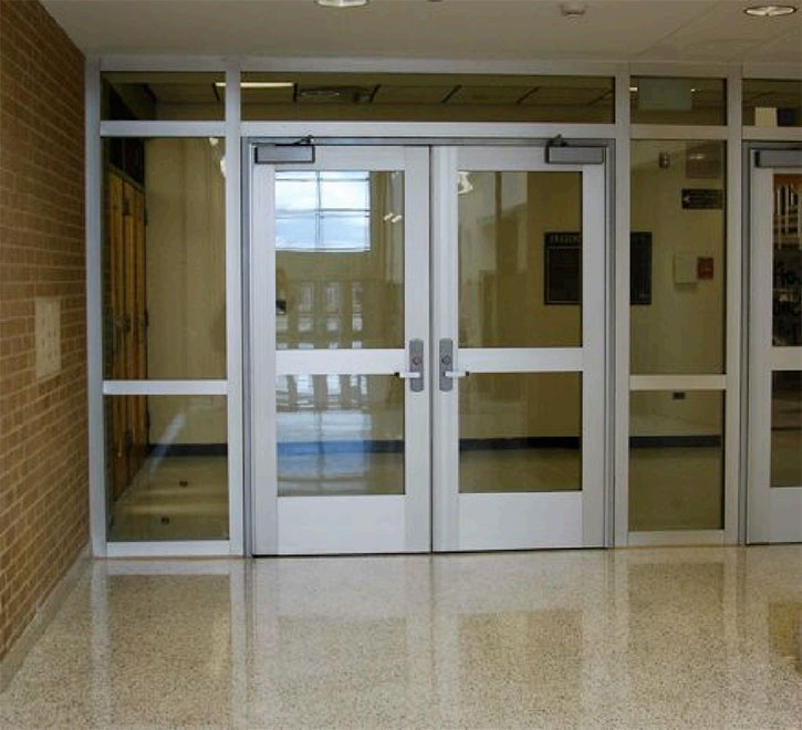 Fire Doors with Large Vision Panels SaftiFirst