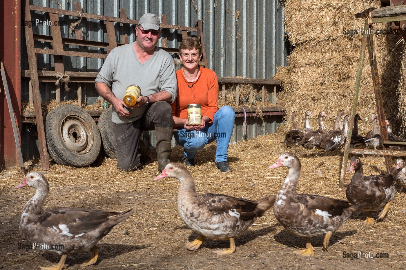 photo de MR ET MME VILLEDIEU JOEL, ELEVEURS DE VOLAILLES ET FABRICANT