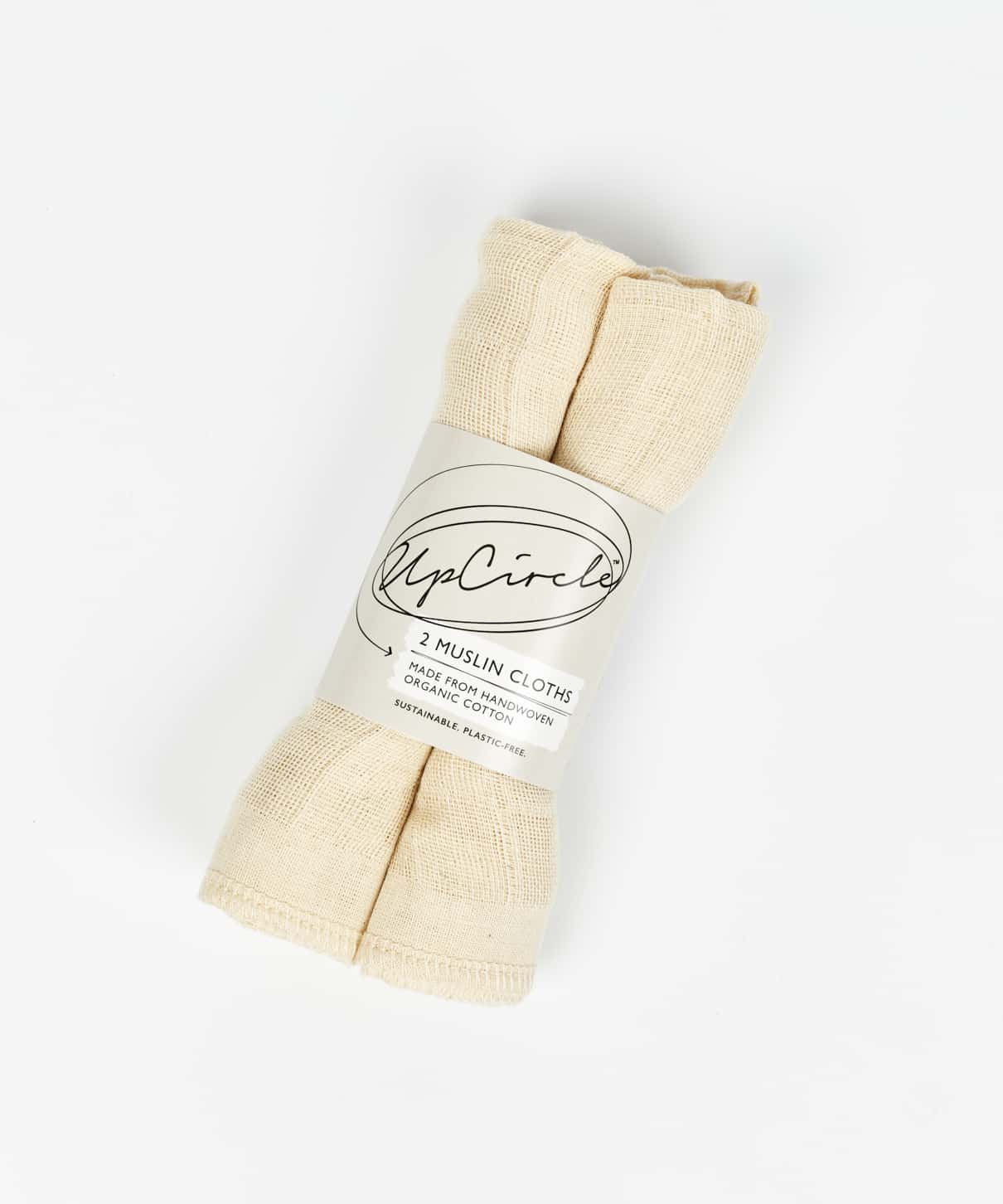 Organic Muslin Face Cloth Set Upcircle Sage Folk