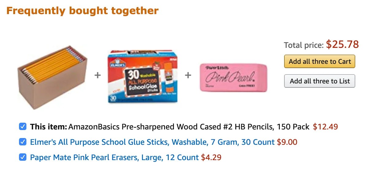 Frequently Bought Together on Amazon How to Use SageMailer