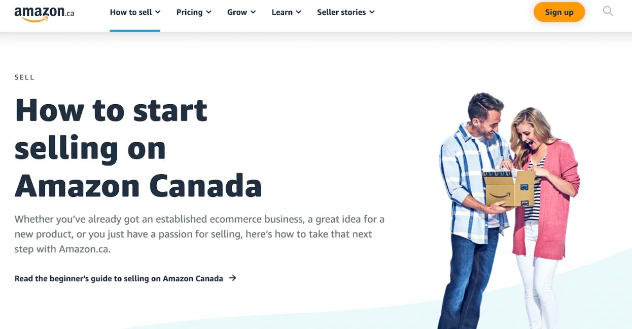 Amazon FBA Canada How to sell stepbystep SageMailer
