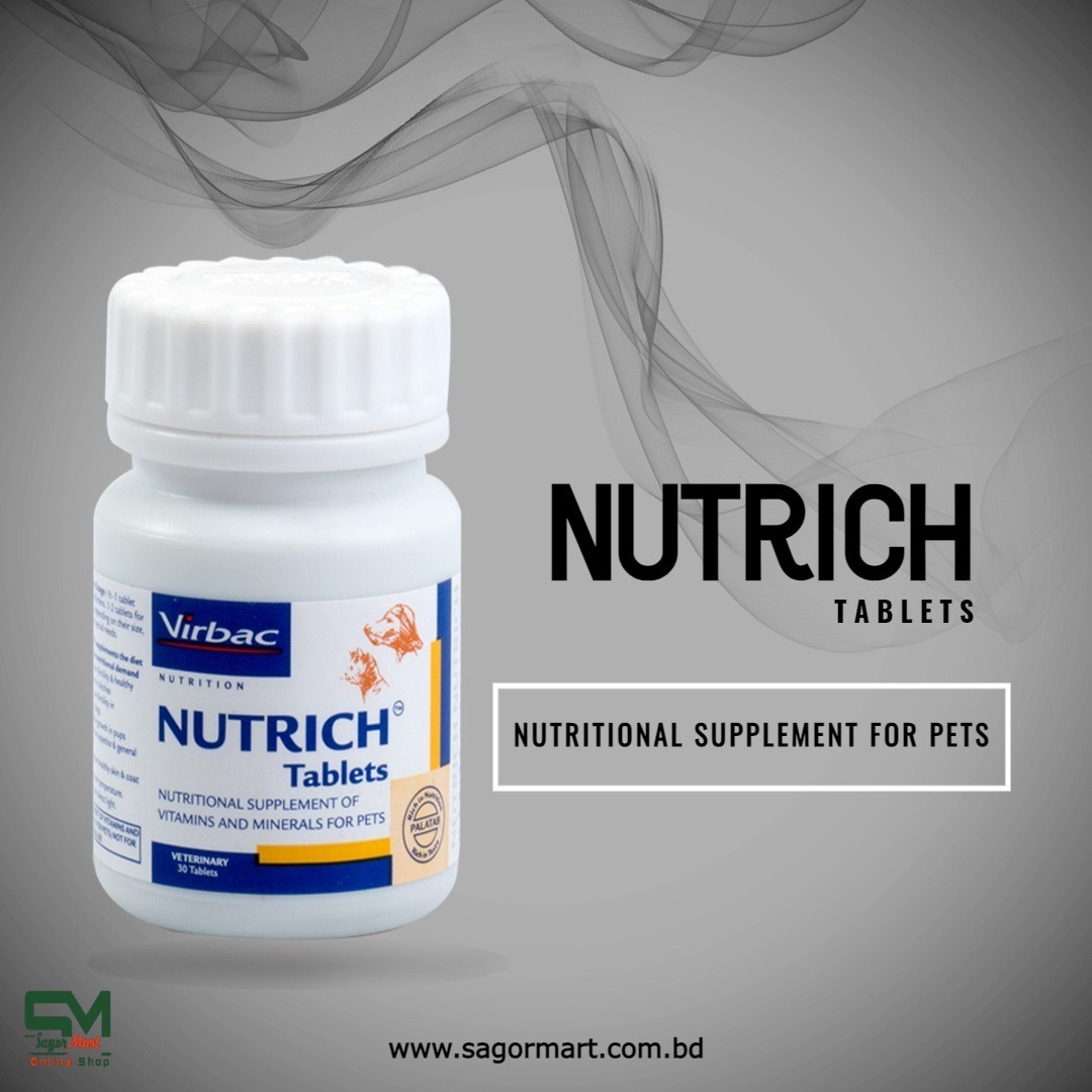 NUTRICH® is a complete nutritional supplement of vitamins & minerals