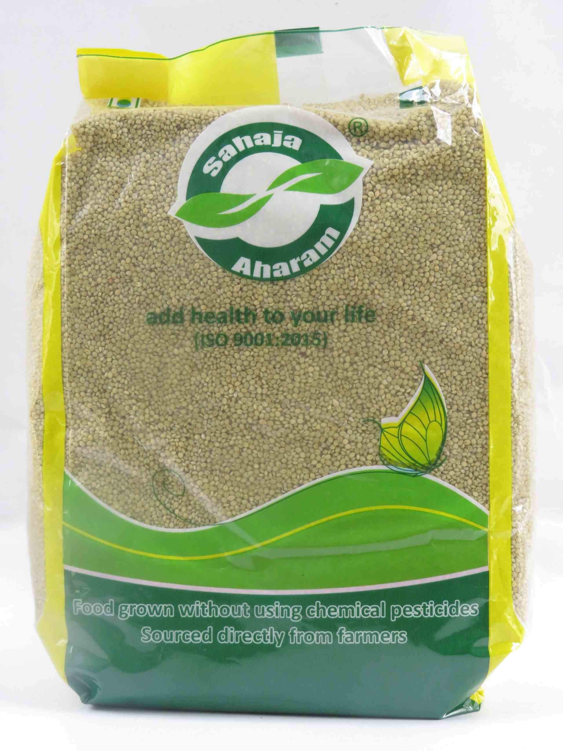 Sahaja Aharam Sahaja Browntop Millet