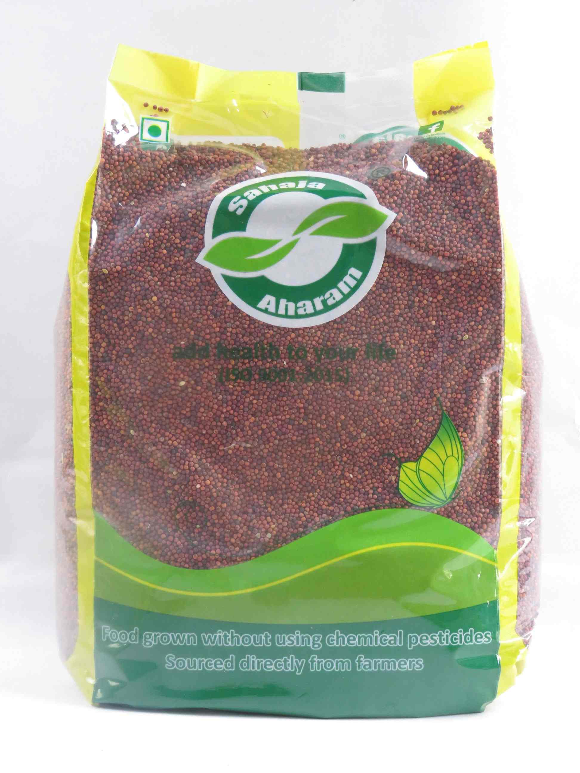 Sahaja Aharam Sahaja Ragi Whole