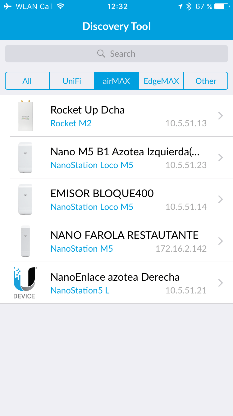 Ubnt Discovery Specialization is for insects