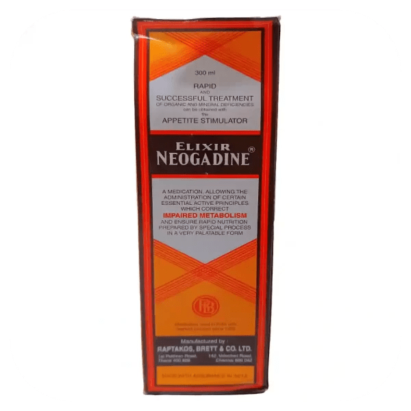 Neogadine Elixir Syrup 300ml SAICURE